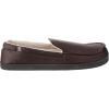 image:imageisotoner Mens Moccasin Slippers with Microsuede Upper and Gel Infused Memory Foam SoleDark Chocolate