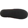 image:imageisotoner Mens Plaid Closed Back Slipper with Cooling Memory Foam for IndoorOutdoor ComfortDark Chocolate