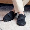 image:imageisotoner Zenz Mens Loafer Slippers Recycled Lightweight Sport Knit Summer SlipOnsBlack