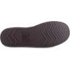 image:imageisotoner mens Recycled Microsuede Nigel Eco Slippers With Advanced Memory Foam and Berber LiningDark Chocolate