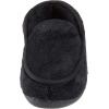 image:imageisotoner mens Terry Moccasin Slipper With Memory Foam for IndoorOutdoor ComfortBlack