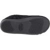 image:imageisotoner mens Terry Moccasin Slipper With Memory Foam for IndoorOutdoor ComfortBlack