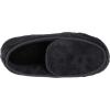 image:imageisotoner mens Terry Moccasin Slipper With Memory Foam for IndoorOutdoor ComfortBlack