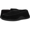 image:imageisotoner mens Terry Moccasin Slipper With Memory Foam for IndoorOutdoor ComfortBlack