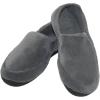 image:imageisotoner mens Terry Moccasin Slipper With Memory Foam for IndoorOutdoor ComfortCharcoal