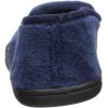image:imageisotoner mens Terry Moccasin Slipper With Memory Foam for IndoorOutdoor ComfortNavy