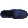 image:imageisotoner mens Terry Moccasin Slipper With Memory Foam for IndoorOutdoor ComfortNavy