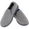 image:imageMens Brady Mens Knit Closed Back SlippersAsh