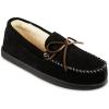 image:imageMens Suede Moccasin Slippers by IsotonerBlack