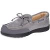 image:imageisotoner Mens IndoorOutdoor Water Repellent Boater Moccasins and Clogs With Memory Foam ComfortAsh