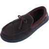 image:imageisotoner Mens Mini Box Cord Luke Moccasin SlipperDark Chocolate