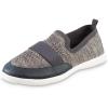 image:imageisotoner Zenz Mens Loafer Slippers Recycled Lightweight Sport Knit Summer SlipOnsDark Charcoal