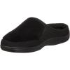 image:imageisotoner mens Microterry and Waffle Travis Slipon HoodbackBlack