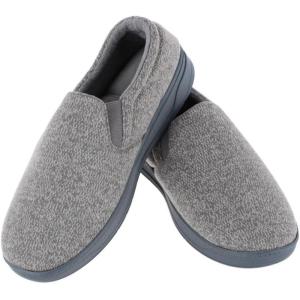 image:imageMens Brady Mens Knit Closed Back SlippersAsh