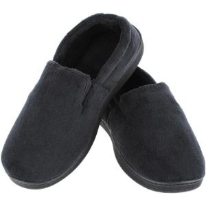 image:imageMens Jake Closed Back Slipper with Gel Memory Foam by IsotonerBlack
