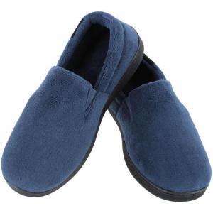 image:imageMens Jake Closed Back Slipper with Gel Memory Foam by IsotonerNavyBlue