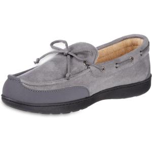 image:imageisotoner Mens IndoorOutdoor Water Repellent Boater Moccasins and Clogs With Memory Foam ComfortAsh