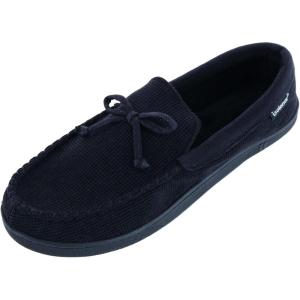 image:imageisotoner Mens Mini Box Cord Luke Moccasin SlipperBlack