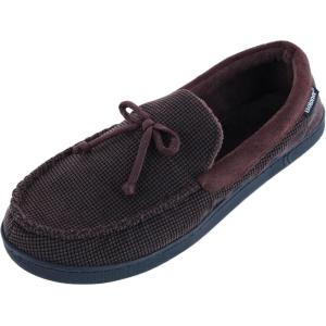 image:imageisotoner Mens Mini Box Cord Luke Moccasin SlipperDark Chocolate