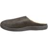 image:imageisotoner Mens Pebble Microsuede Hoodback SlipperBrown