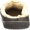 image:imageisotoner Mens Pebble Microsuede Hoodback SlipperBrown