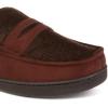 image:imageIsotoner Mens Faux Suede Memory Foam Moccasin Slippers Brown 1112 Medium D