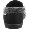image:imageisotoner Mens Gabriel Moccasin Slipper with IndoorOutdoor Sole Black