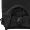 image:imageisotoner Mens Smooth Leather Driving Glove With Covered SnapBlack
