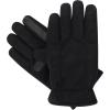 image:imageisotoner Mens Water Repellent Dual Lined Microfiber Touchscreen GlovesBlack