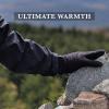 image:imageisotoner Mens Water Repellent Dual Lined Microfiber Touchscreen GlovesCognac