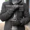 image:imageisotoner Mens Water Repellent Leather GloveBlack