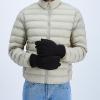 image:imageisotoner mens Water Repellent Stretch Fleece Lined GlovesBlack