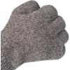 image:imageisotoner womens Warm Plush Lined Chenille Touchscreen Gloves  Solid and Snowflake PatternAsh Grey Solid