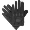 image:imageisotoner Mens Smooth Leather Driving Glove With Covered SnapBlack