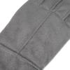 image:imagesmartDRI Microsuede Flip Top Mitten wStitching Detail SherpasoftAsh Grey Glove