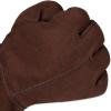 image:imagesmartDRI Microsuede Flip Top Mitten wStitching Detail SherpasoftDark Brown Glove