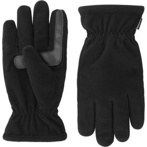 image:imageisotoner mens Water Repellent Stretch Fleece Lined GlovesBlack