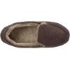 image:imageisotoner Womens Moccasin Slipper with FauxFurChocolate