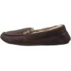 image:imageisotoner Womens Moccasin Slipper with FauxFurChocolate