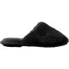 image:imageisotoner Womens Faux Fur Laurel Clog SlippersBlack