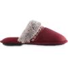 image:imageisotoner Womens Microsuede Aria Clog Slippers Chili Pepper 657