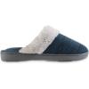 image:imageisotoner Womens Striped Chenille Ann Clog SlippersBlue Lagoon