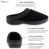 image:imageisotoner womens Terry and Satin Slip on Cushioned Slipper With Memory Foam for IndoorOutdoor ComfortStone