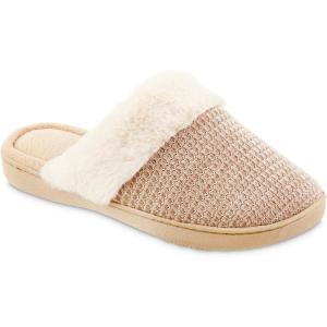 image:imageisotoner Womens Striped Chenille Ann Clog SlippersSand Trap