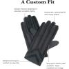 image:imageIsotoner Mens Stretch Classics Fleece Lined GlovesBrown