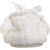 image:imageIsotoner Womens Classic Terry Ballerina Slipper Soft Breathable Terry Lined Satin Bow Secure FitWhite Stripe
