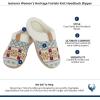 image:imageIsotoner Womens Heritage Fairisle Knit Hoodback SlipperMulti