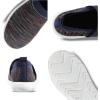image:imageIsotoner Womens Lightweight and Breathable Elastic Knit Slipon ShoeNavy