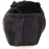 image:imageIsotoner Womens Satin Ballerina Slippers with Classic Ribbon Bow and Suede SoleBlack
