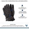 image:imageMens Quilted Pongee with Gathered Wrist GloveBlack